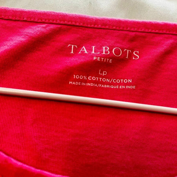 Talbots pink shirt with white embroidery! So pretty! - Picture 2 of 2